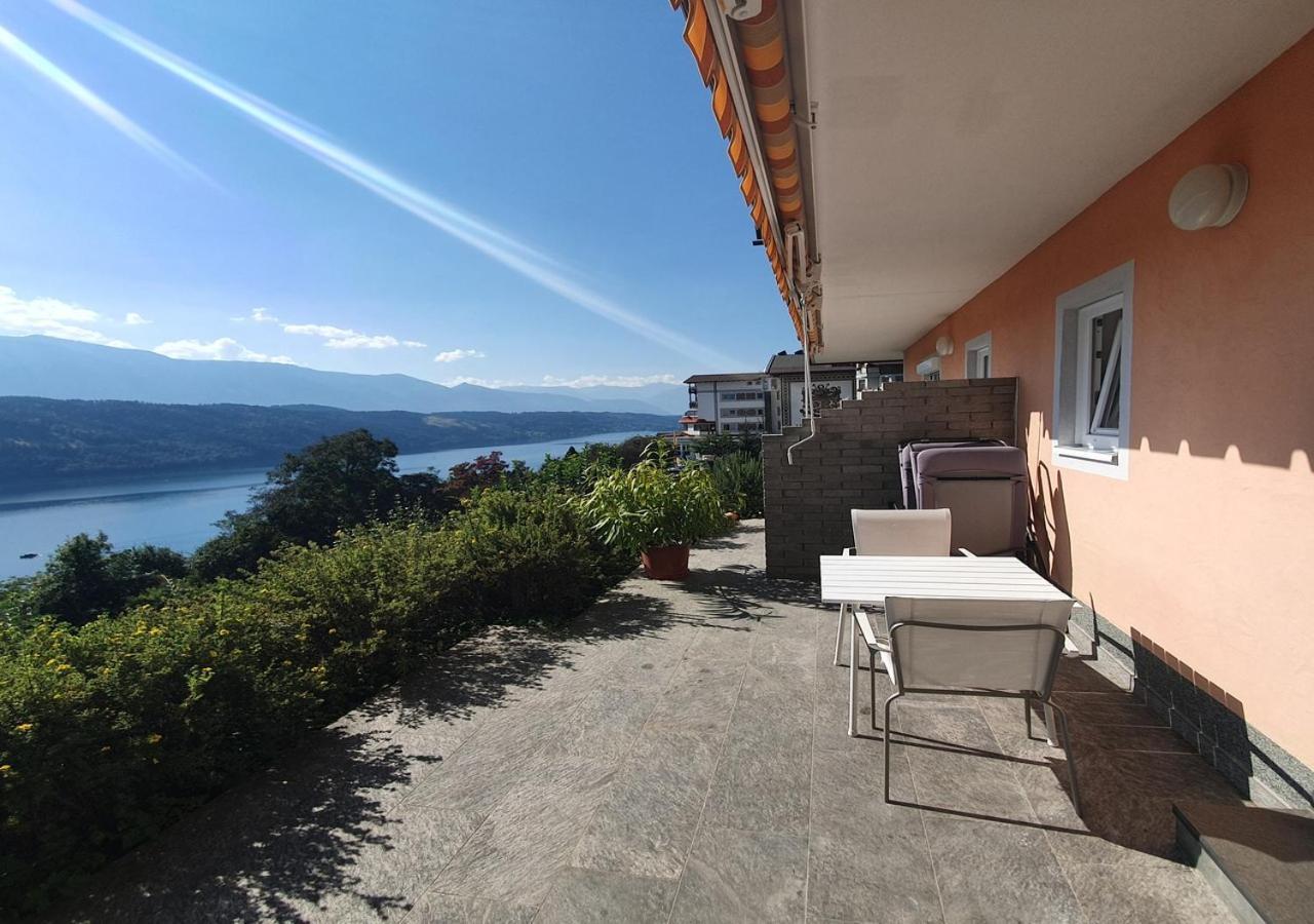 Haus Kraller-Urlaub Mit Seeblick Millstatt Bagian luar foto