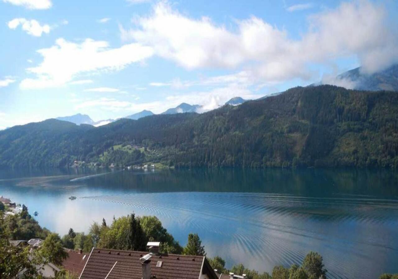 Haus Kraller-Urlaub Mit Seeblick Apartment Millstatt Bagian luar foto