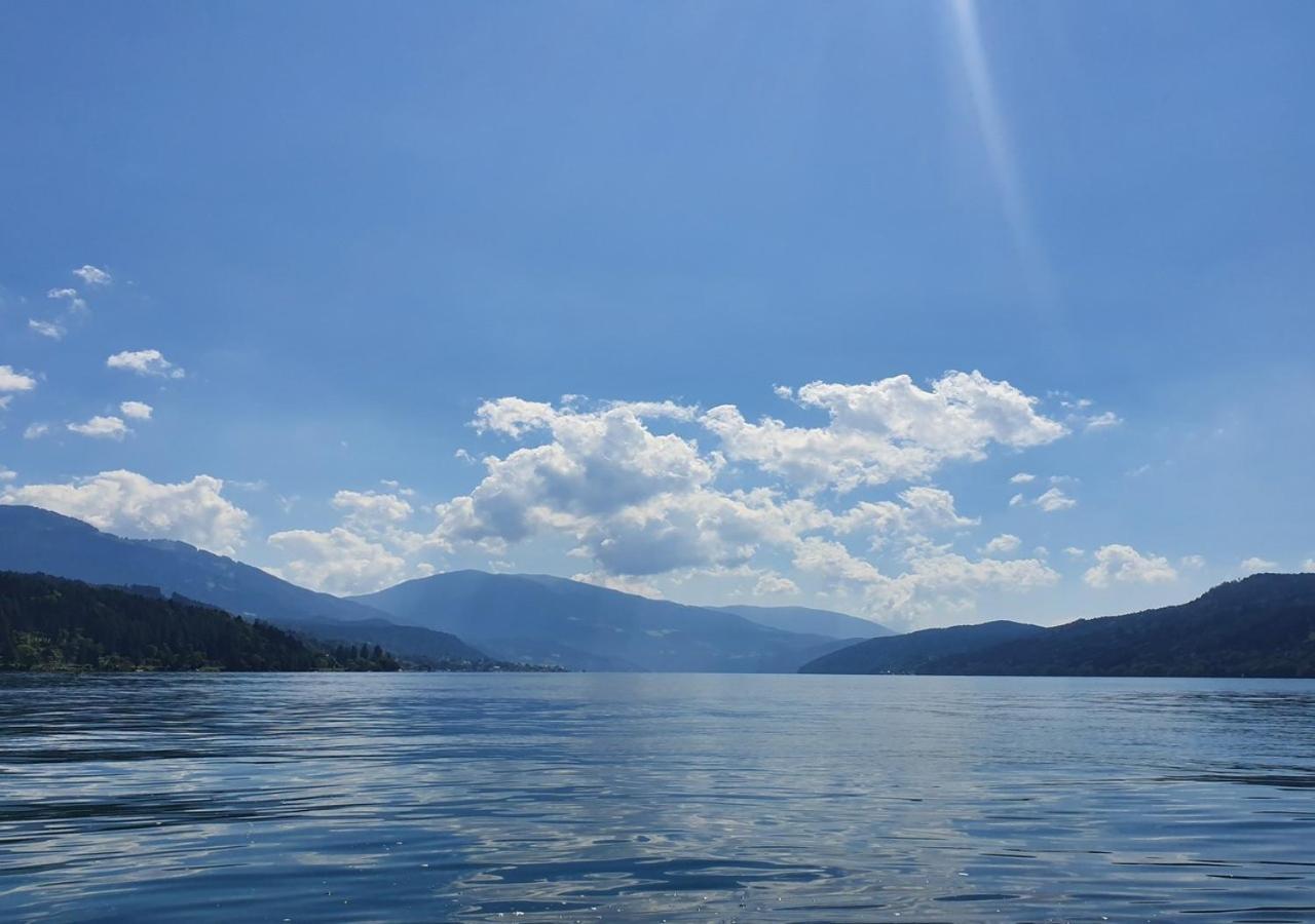 Haus Kraller-Urlaub Mit Seeblick Apartment Millstatt Bagian luar foto