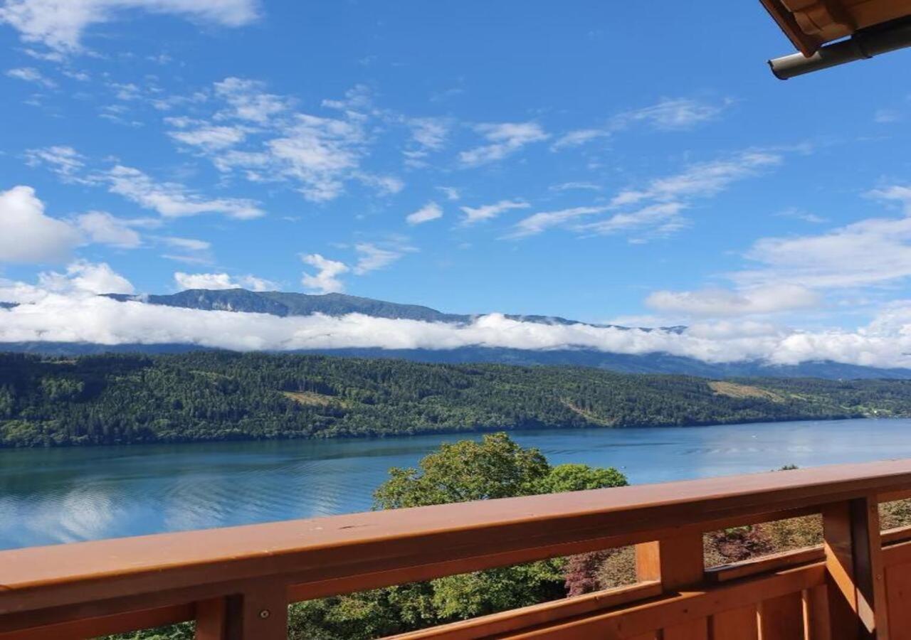 Haus Kraller-Urlaub Mit Seeblick Apartment Millstatt Bagian luar foto