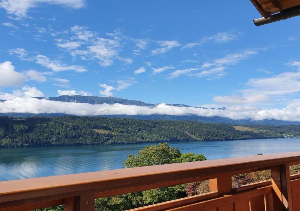 Haus Kraller-Urlaub Mit Seeblick Millstatt Bagian luar foto