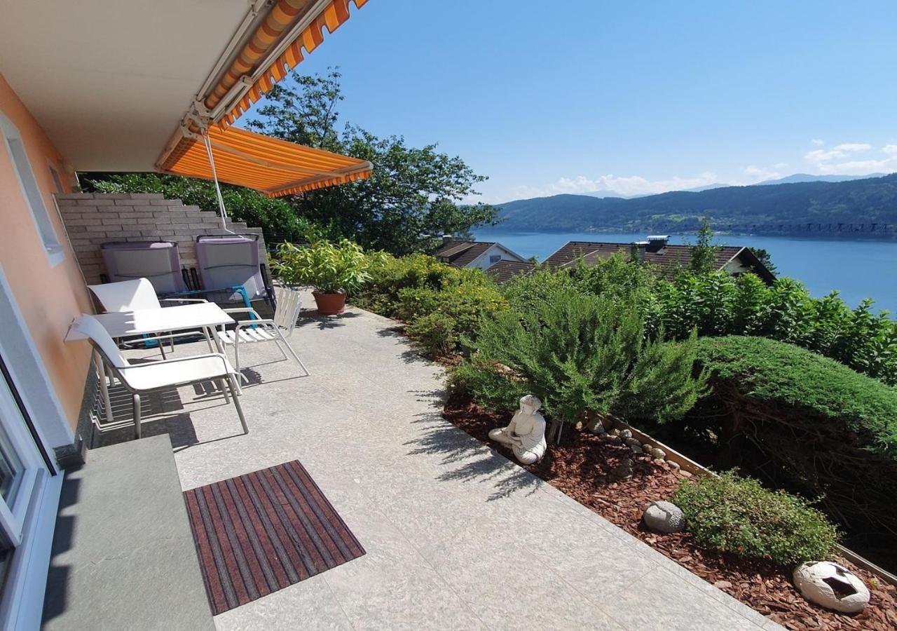 Haus Kraller-Urlaub Mit Seeblick Apartment Millstatt Bagian luar foto