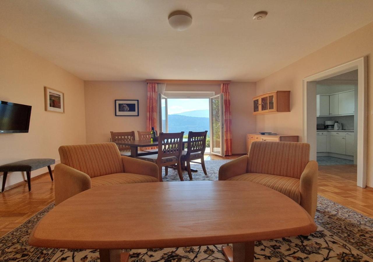 Haus Kraller-Urlaub Mit Seeblick Millstatt Bagian luar foto