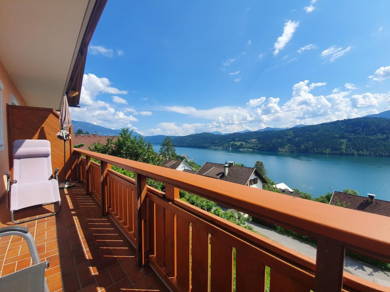 Haus Kraller-Urlaub Mit Seeblick Apartment Millstatt Bagian luar foto