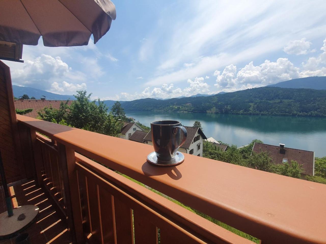 Haus Kraller-Urlaub Mit Seeblick Apartment Millstatt Bagian luar foto