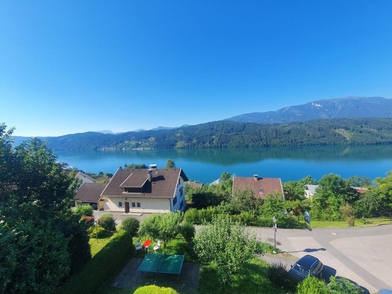 Haus Kraller-Urlaub Mit Seeblick Apartment Millstatt Bagian luar foto