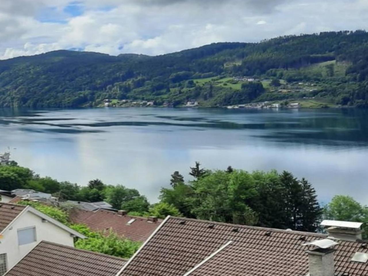Haus Kraller-Urlaub Mit Seeblick Millstatt Bagian luar foto
