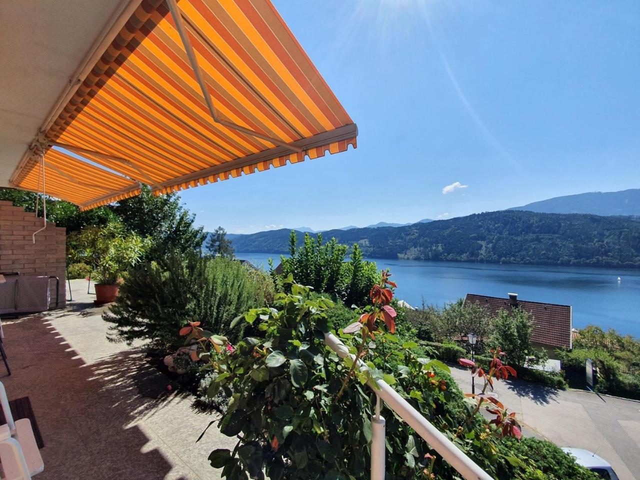 Haus Kraller-Urlaub Mit Seeblick Apartment Millstatt Bagian luar foto