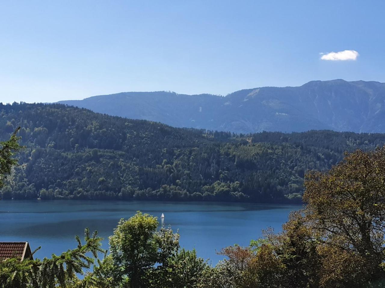 Haus Kraller-Urlaub Mit Seeblick Apartment Millstatt Bagian luar foto