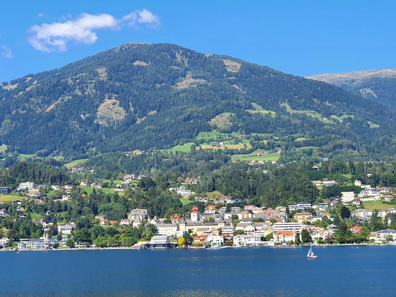 Haus Kraller-Urlaub Mit Seeblick Millstatt Bagian luar foto