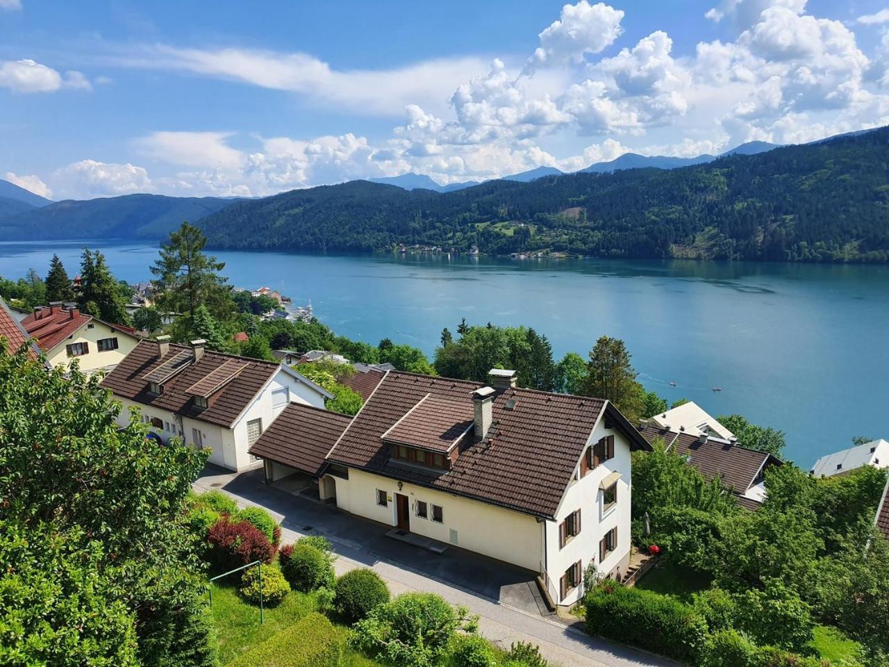 Haus Kraller-Urlaub Mit Seeblick Millstatt Bagian luar foto
