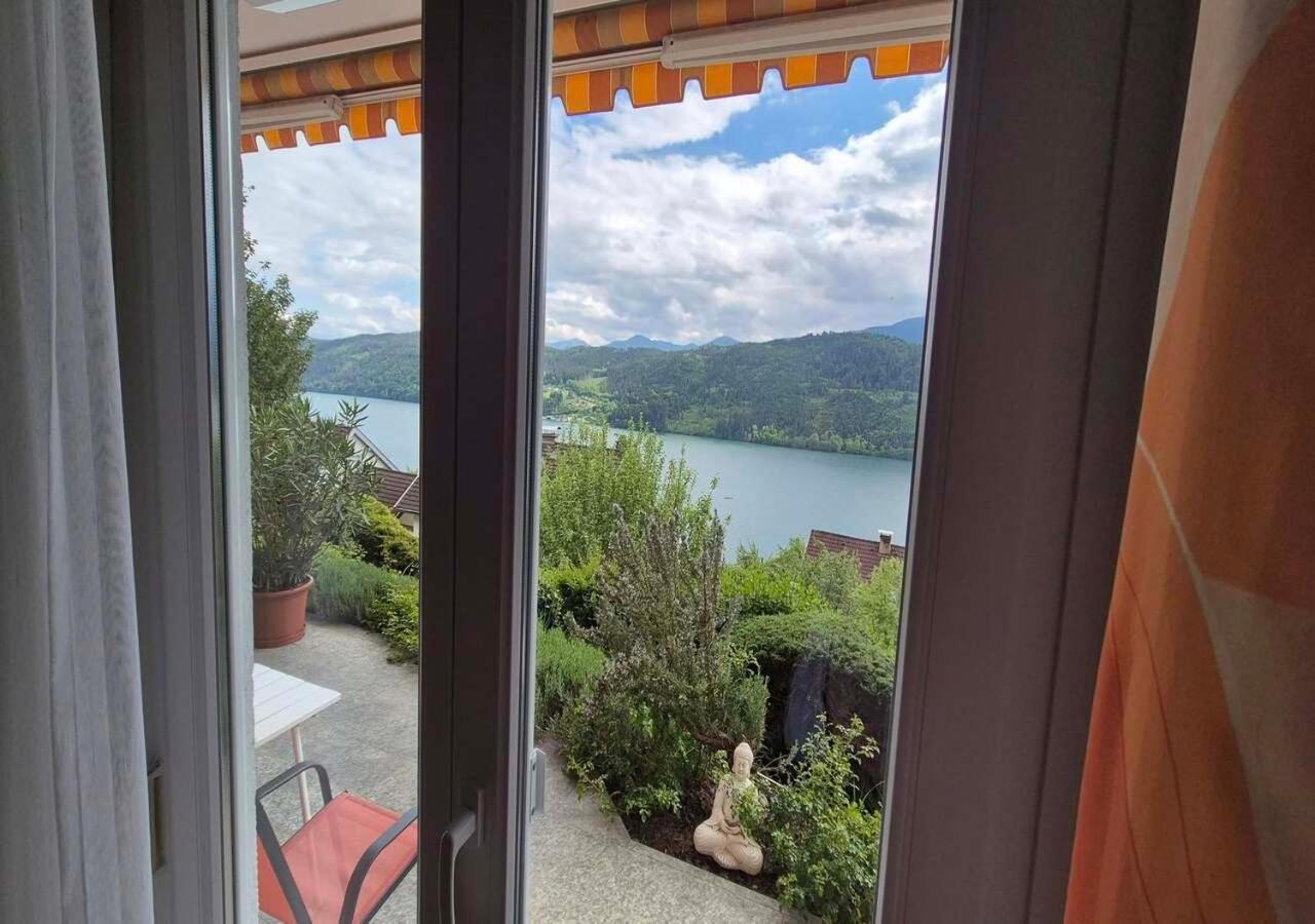 Haus Kraller-Urlaub Mit Seeblick Millstatt Bagian luar foto